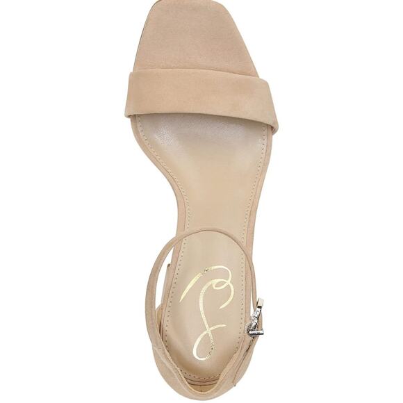 Sam Edelman Womens Daniella Heel US 10 Oatmeal Suede MSRP $120 - Picture 7 of 7